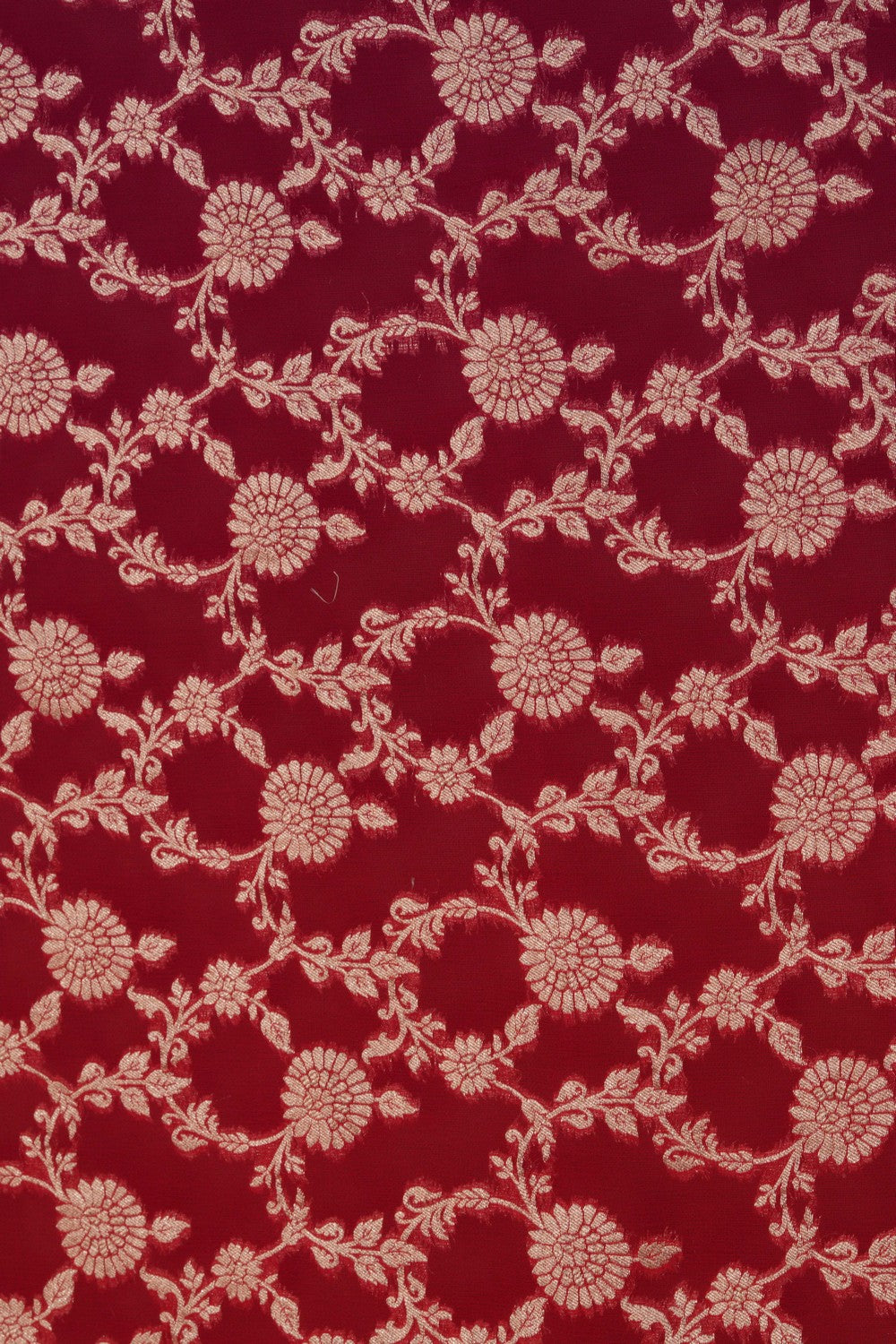Image of Banarasi Georgette Red Saree